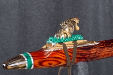 Cocobolo Native American Flute, Minor, Low D-3, #S3J